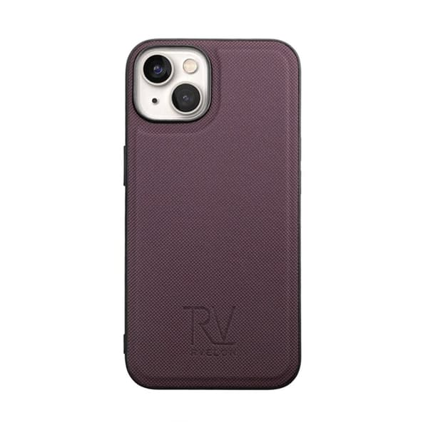 iPhone 14 Plus Plånboksfodral Magnet Rvelon - Lila