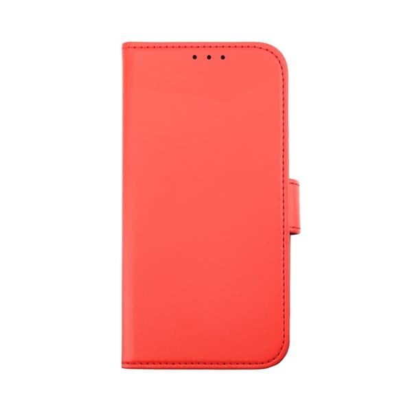 iPhone 14 Plus Plånboksfodral Magnet Rvelon - Röd