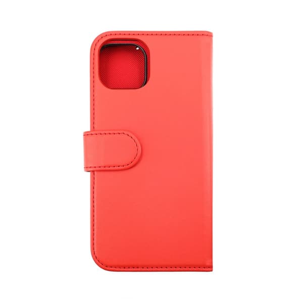 iPhone 14 Plus Plånboksfodral Magnet Rvelon - Röd