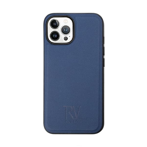 iPhone 14 Pro Max Plånboksfodral Magnet Rvelon - Blå