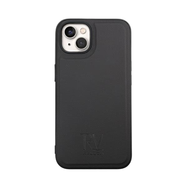 iPhone 14 Plus Plånboksfodral Magnet Rvelon - Svart