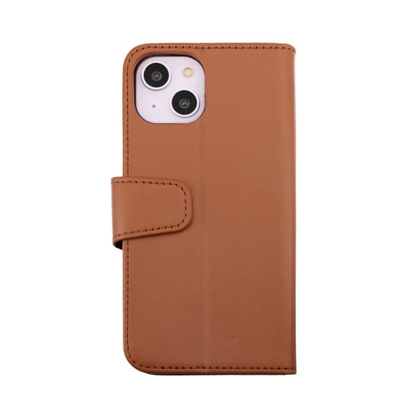 iPhone 14 Plånboksfodral Extra Kortfack Rvelon - Brun