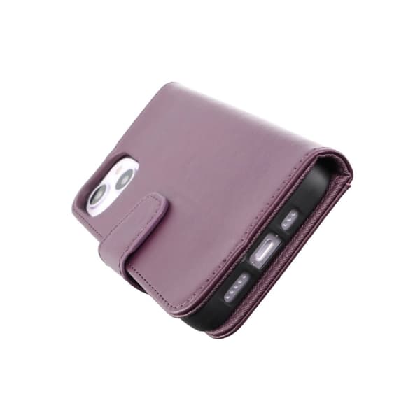 iPhone 14 Plånboksfodral Extra Kortfack Rvelon - Lila