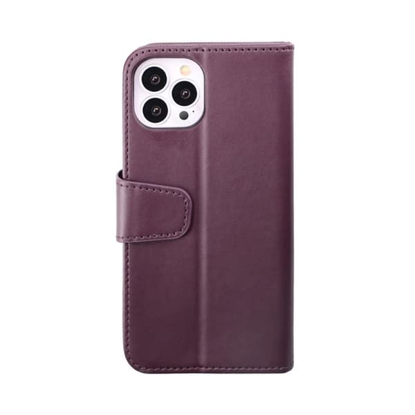 iPhone 14 Pro Plånboksfodral Extra Kortfack Rvelon - Lila