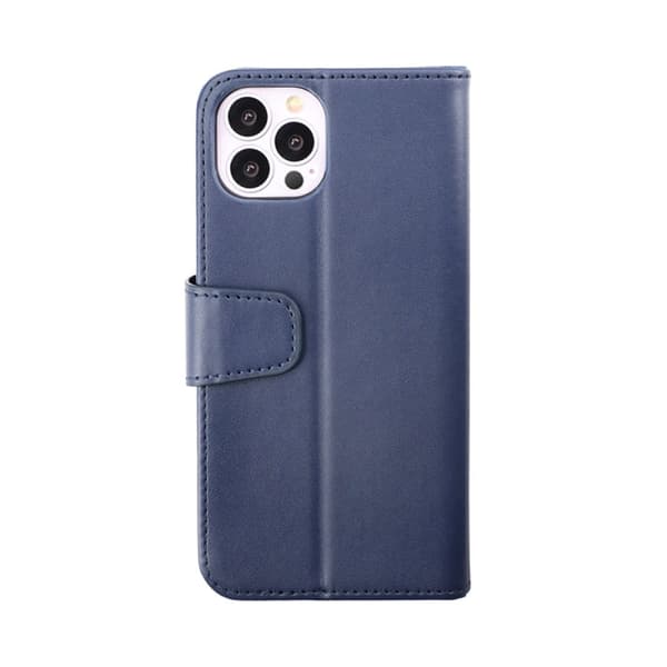 iPhone 14 Pro Plånboksfodral Extra Kortfack Rvelon - Blå