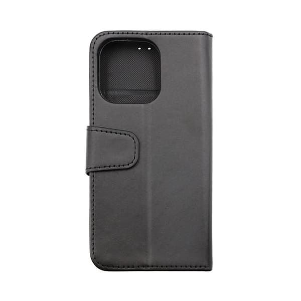 iPhone 14 Pro Max Plånboksfodral Extra Kortfack Rvelon - Svart