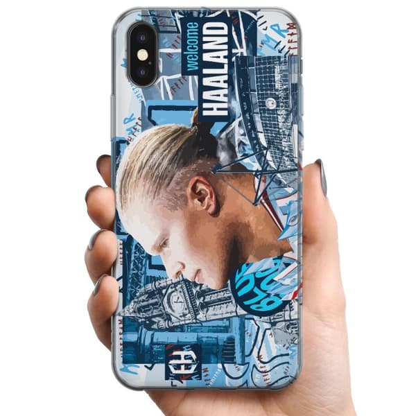 Apple iPhone X TPU Mobildeksel Erling Haaland