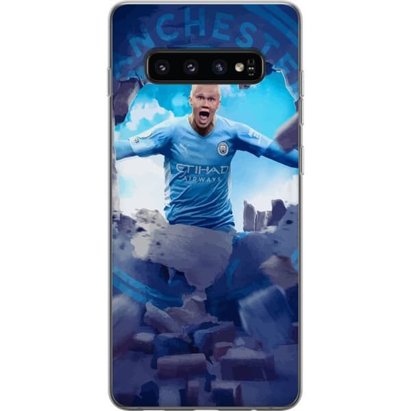 Samsung Galaxy S10 Läpinäkyvä kuori Erling Haaland