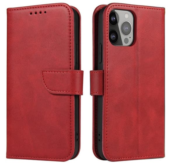 Plånboksfodral iPhone 14 Pro Röd