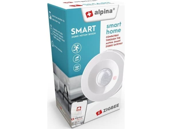 Alpina - Älykäs PIR-liikeilmaisin Zigbee-verkko