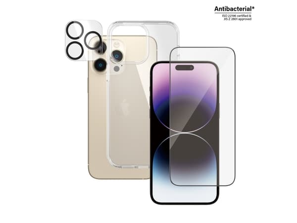 PanzerGlass - Beskyttelsespakke - bakdeksel for mobiltelefon - 100 % resirkulert termoplastisk polyuretan (TPU), polykarbonat, polymetylmetakrylat (P