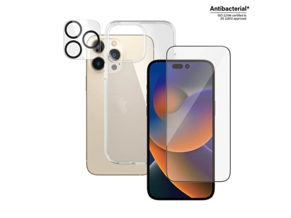 PanzerGlass - Beskyttelsespakke - bakdeksel for mobiltelefon - 100 % resirkulert termoplastisk polyuretan (TPU), polykarbonat, polymetylmetakrylat (P