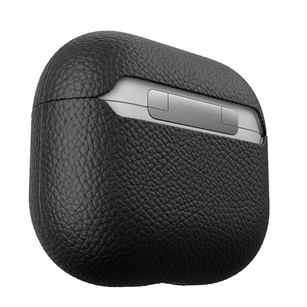 PodSkinz Airpods 3 Skal Artisan Series Läder - Svart