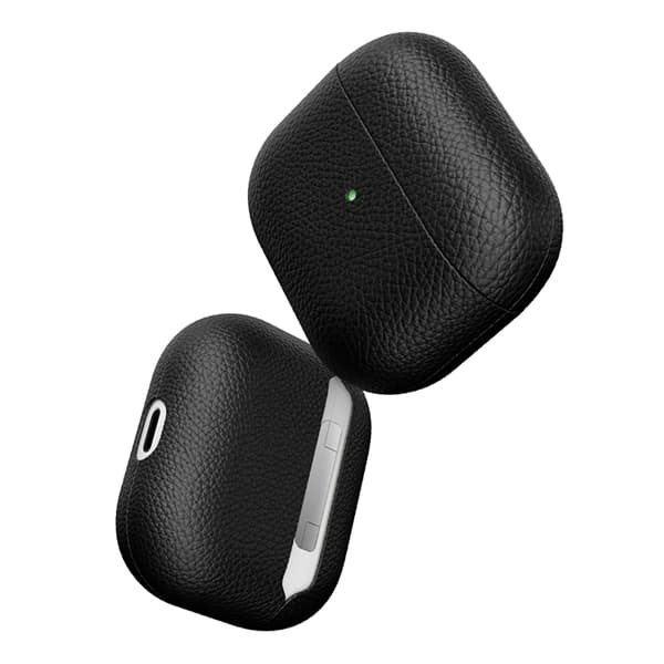 PodSkinz Airpods 3 Skal Artisan Series Läder - Svart