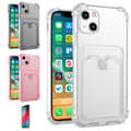 Miniatyrbillede 1 af 11: iPhone 13 - Card Cover / Beskyttelse Transparent