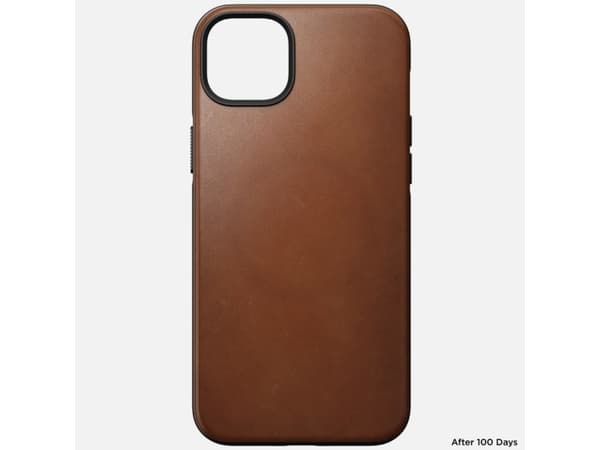Nomad Modern, Suojus, Apple, iPhone 14 Max, 17 cm (6.7"), Ruskea
