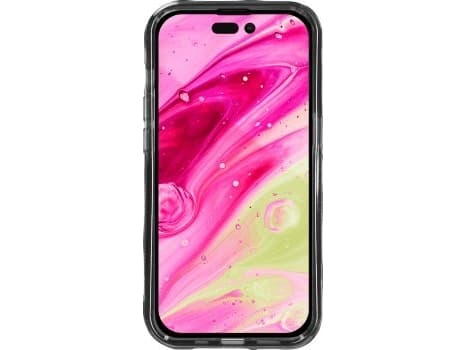 LAUT Crystal Matter X, Suojus, Apple, iPhone 14 Pro Max, 17 cm (6.7"), Musta, Läpikuultava