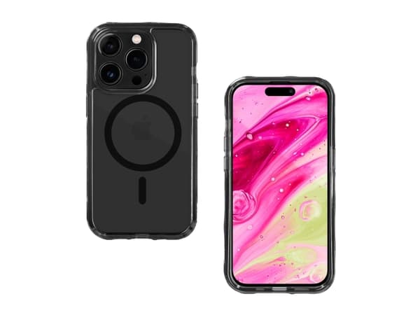 LAUT Crystal Matter X, Suojus, Apple, iPhone 14 Pro Max, 17 cm (6.7"), Musta, Läpikuultava