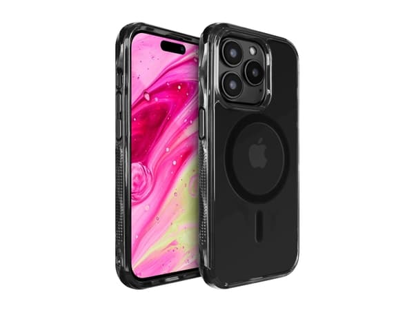 LAUT Crystal Matter X, Suojus, Apple, iPhone 14 Pro Max, 17 cm (6.7"), Musta, Läpikuultava