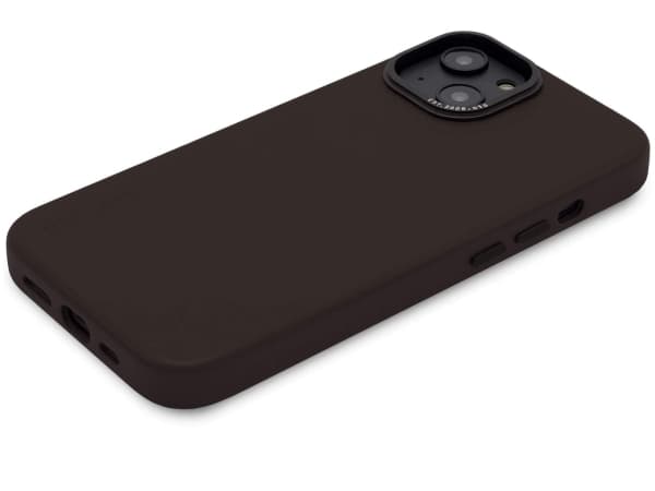 Decoded - suojaava nahkakotelo iPhone 14 Plus -puhelimelle, joka on yhteensopiva MagSafen kanssa (ruskea)
