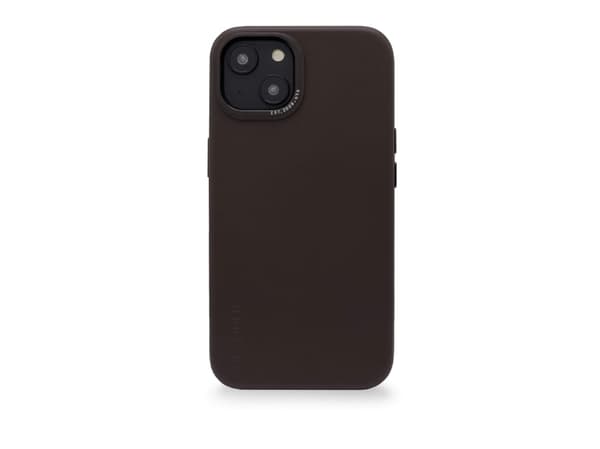 Decoded - suojaava nahkakotelo iPhone 14 Plus -puhelimelle, joka on yhteensopiva MagSafen kanssa (ruskea)