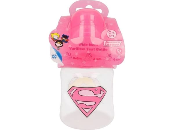 Supermann - Butelka ze smoczkiem 150 ml (Supergirl)
