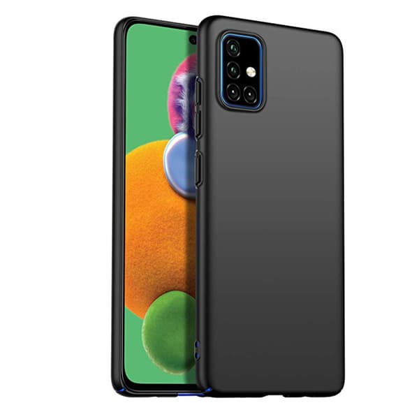 Samsung Galaxy A71 - Mattbehandlat Tunt Skal & Skärmskydd