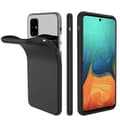 Miniatyrbild 5 av 11: Samsung Galaxy A71 - Mattbehandlat Tunt Skal & Skärmskydd