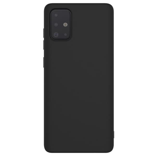 Samsung Galaxy A71 - Mattbehandlat Tunt Skal & Skärmskydd