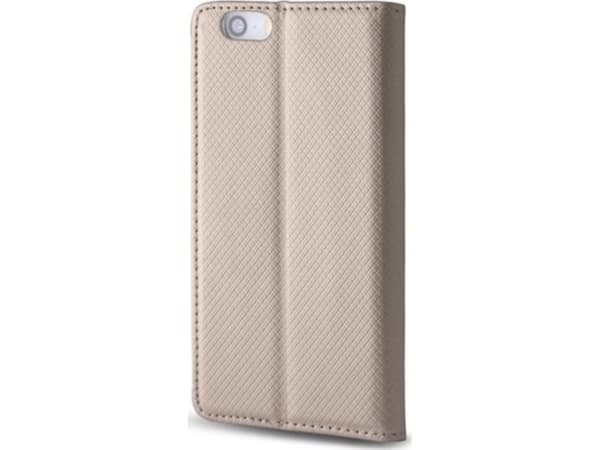 TelForceOne Etui Smart Magnet do iPhone 13 Pro Max 6,7" złote