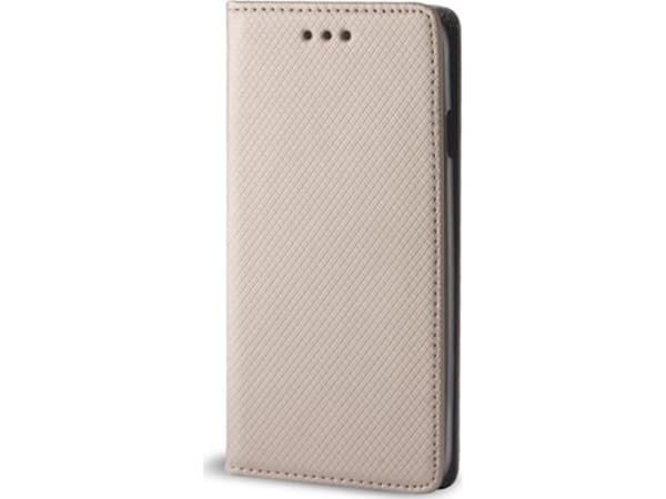 TelForceOne Etui Smart Magnet do iPhone 13 Pro Max 6,7" złote