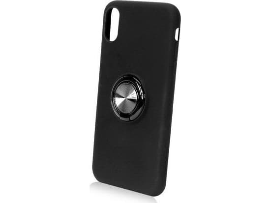 SiliconeRing ETUI SILICONE RING XIAOMI REDMI NOTE 9 5G 2021 svart standard