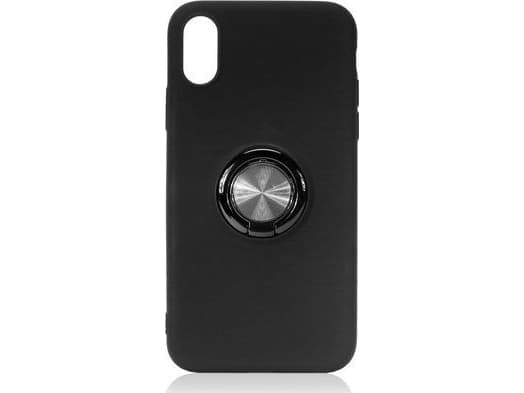 SiliconeRing ETUI SILICONE RING XIAOMI REDMI NOTE 9 5G 2021 svart standard