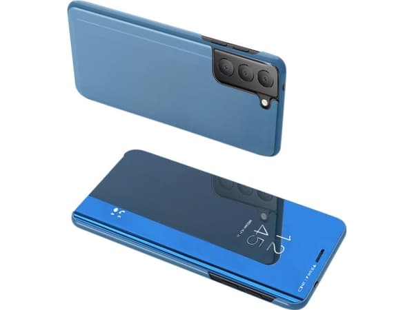 Hurtel Clear View Case flipfodral LG K62 / K52 / K42 blå