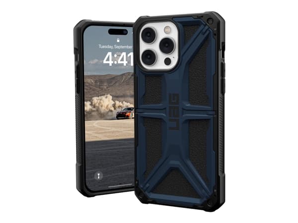 UAG Rugged Case for iPhone 14 Pro Max [6.7-in] - Monarch Mallard - Bagsidecover til mobiltelefon - grov - legeringsmetal, TPU-ramme, polykarbonaatti