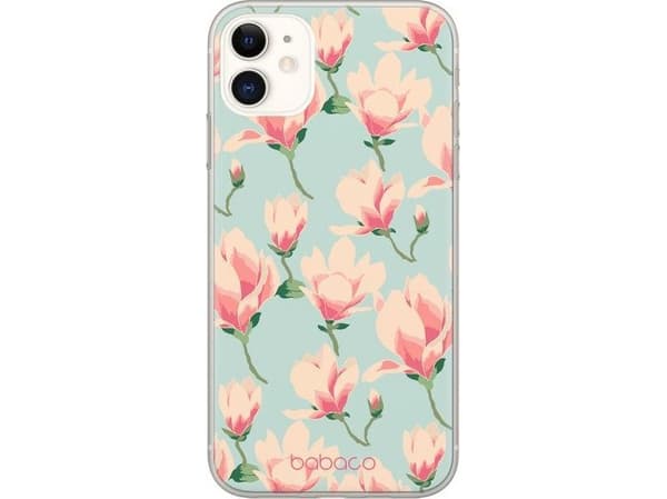 Babaco CASE OVERPRINT BABACO FLOWERS 016 IPHONE X/XS MINT