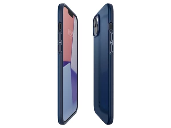 Spigen ACS04775, Skydd, Apple, iPhone 14 Plus, 17 cm (6.7"), Marineblå