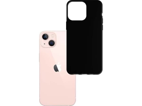 3MK Matt Case, Hårt fodral, Apple, iPhone 14, 15,5 cm (6.1"), Svart
