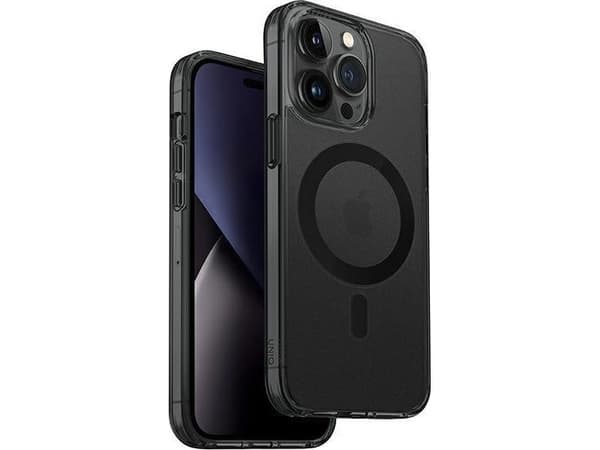 Uniq UNIQ etui LifePro Xtreme iPhone 14 Pro Max 6,7" Magclick Charging czarny/smoke frost