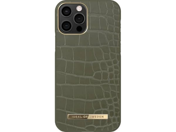 iDeal Of Sweden IDEAL OF SWEDEN IDACAW21-I2061-327 IPHONE 12/12 PRO CASE KHAKI CROCO