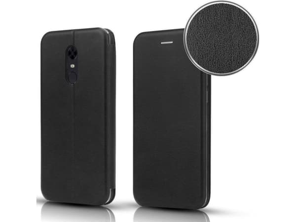 Beline Case IPHONE 13 PRO MAX lommebok med klaff økologisk skinn Flip Elegance sort