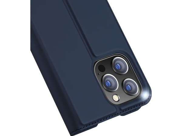 Dux Ducis Dux Ducis Skin Pro hylsterdeksel med klaff iPhone 14 Pro Max blå