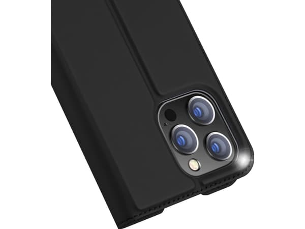 Dux Ducis Dux Ducis Skin Pro hylsterdeksel med klaff iPhone 14 Pro svart