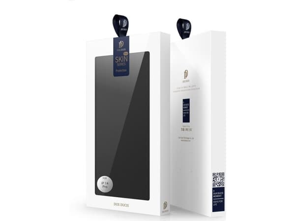 Dux Ducis Dux Ducis Skin Pro hylsterdeksel med klaff iPhone 14 Pro svart