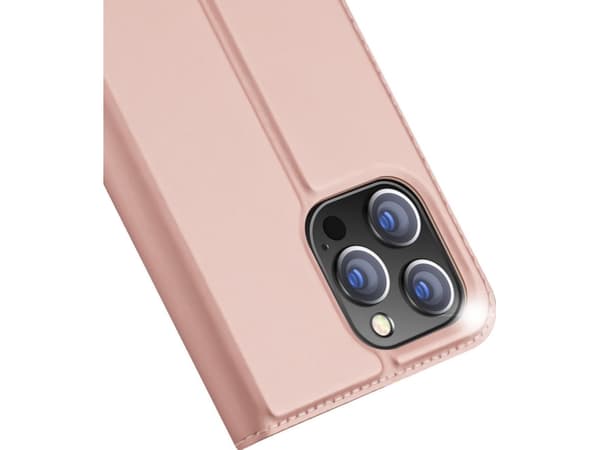 Dux Ducis Dux Ducis Skin Pro hylsterdeksel med klaff iPhone 14 Pro Max rosa