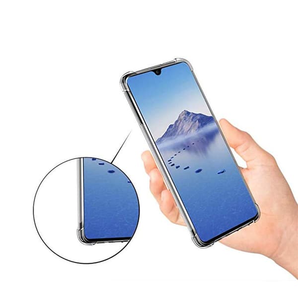 Huawei P30 - Stötdämpande Silikonskal med Skärmskydd