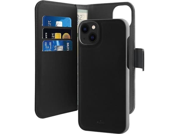 PURO IPC1461BOOKC3BLK, Folio, Apple, iPhone 14, iPhone 13, 15,5 cm (6.1"), Svart
