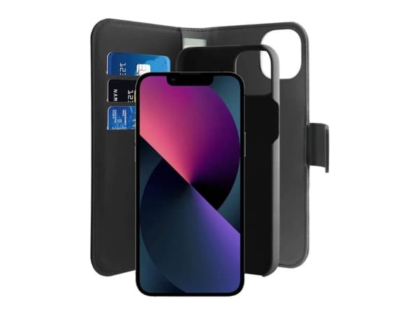 PURO IPC1461BOOKC3BLK, Folio, Apple, iPhone 14, iPhone 13, 15,5 cm (6.1"), Svart
