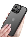 Miniatyrbild 2 av 4: Phonet Mobilskal iPhone 14 Pro  - Transparent - Matte Black