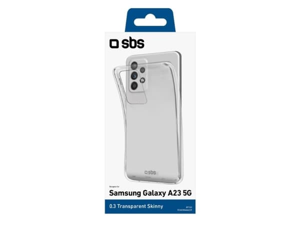 SBS Skinny-skydd för Samsung Galaxy A23 5G®. Transparent